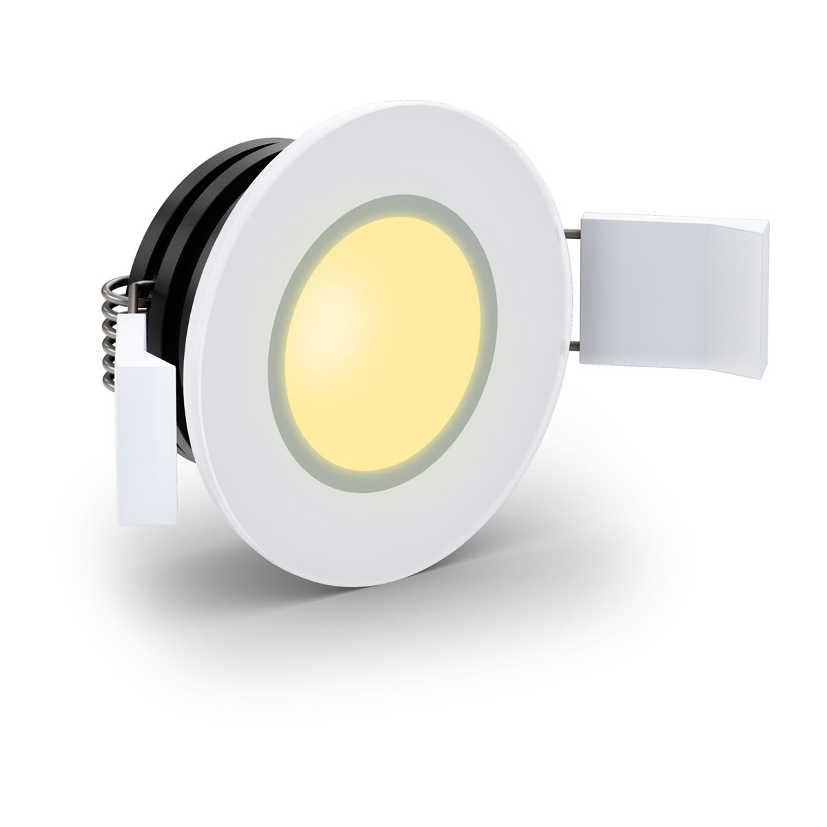 Lumishore® LUX DL50 CRGBW Downlight with White Bezel