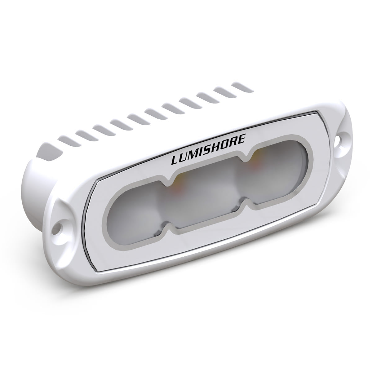Lumishore® LUX Flood Light CRBGW Flood Light in 4\" White Flush Fit