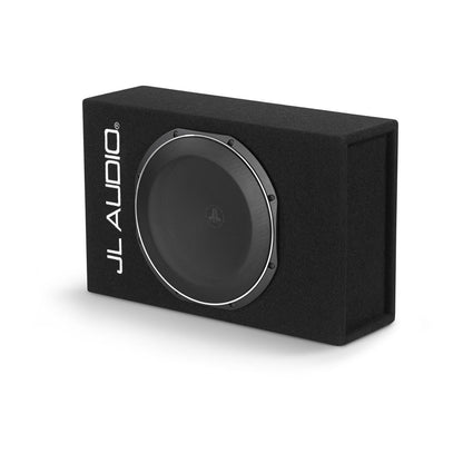 JL Audio PowerWedge+™ TW1 Amplified Enclosed Car Subwoofer Single 12\" TW1 Subwoofer and Built-In Amplifier (ACS112LG-TW1)