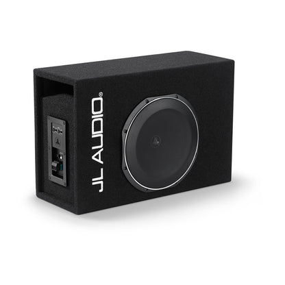 JL Audio MicroSub+™ TW1 Enclosed Car Subwoofer Single 12\" TW1 Subwoofer and Built-in Amplifier (ACP112LG-TW1)