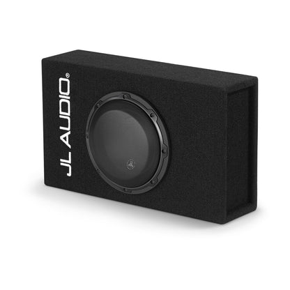 JL Audio MicroSub+™ W3v3 Enclosed Car Subwoofer Single 8\" W3v3 Subwoofer and Built-in Amplifier (ACP108LG-W3v3)