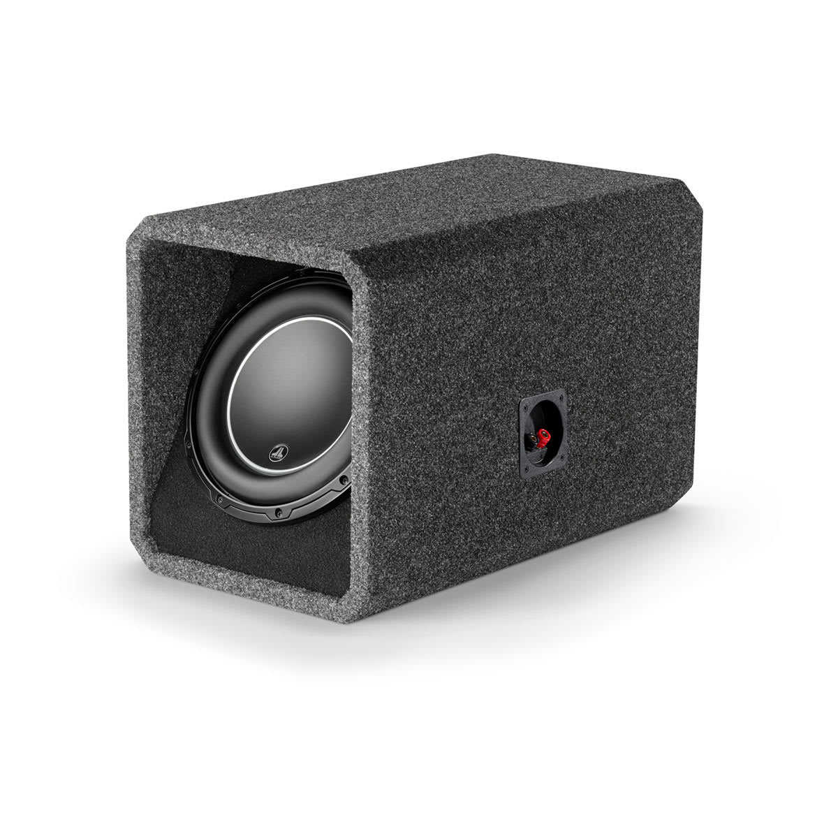 JL Audio H.O. Wedge™ W6v3 Enclosed Car Subwoofer Single 10\" W6v3 Subwoofer (HO110-W6v3)