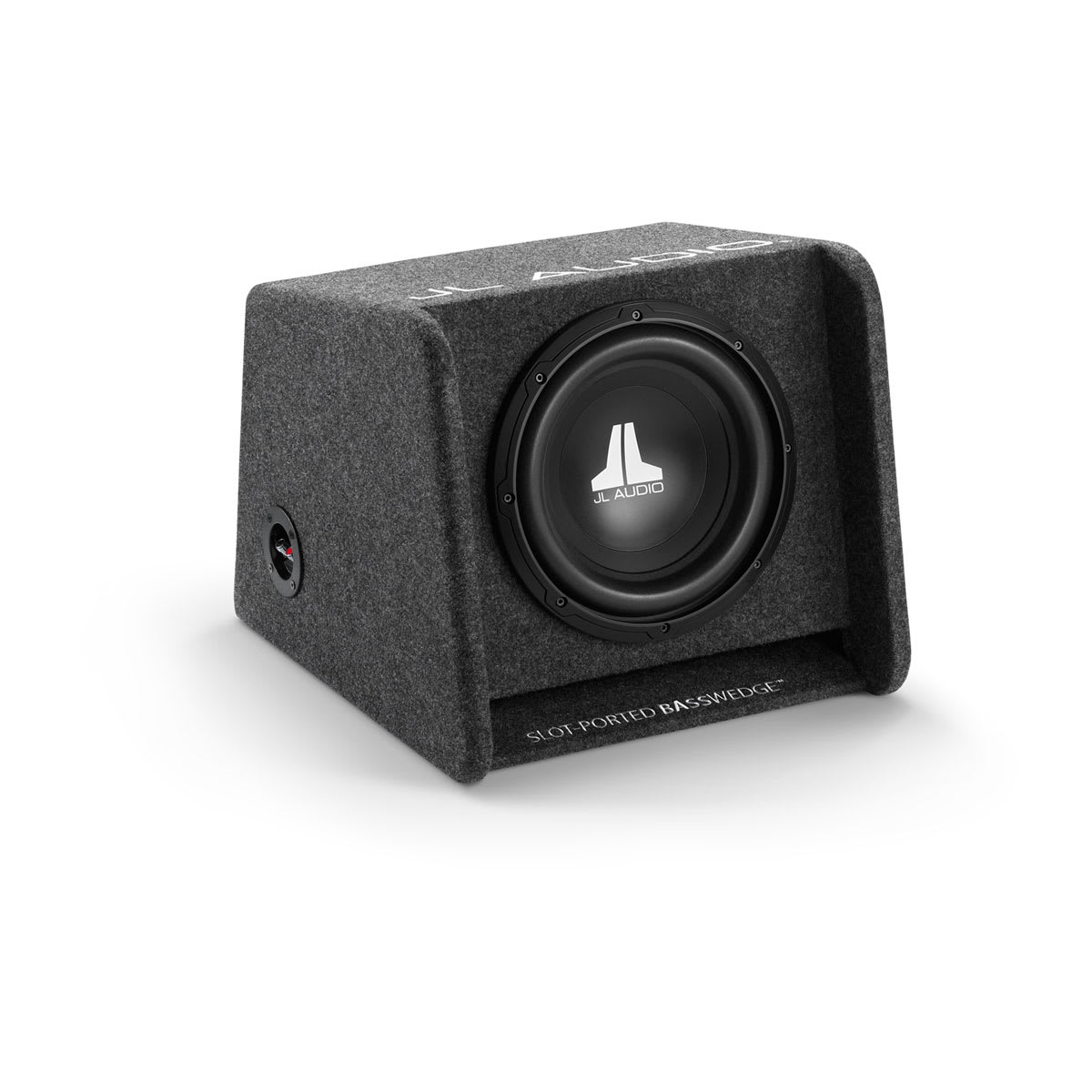 JL Audio BassWedge™ Enclosed Car Subwoofer Single 10\" W0v3 Subwoofer