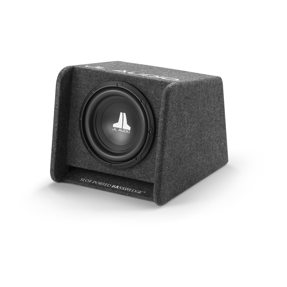 JL Audio BassWedge™ Enclosed Car Subwoofer Single 10\" W0v3 Subwoofer