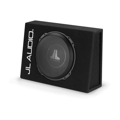 JL Audio PowerWedge™ TW3 Enclosed Car Subwoofer Single 12\" TW3 Subwoofer, Truck-Style Box (CS112TG-TW3)