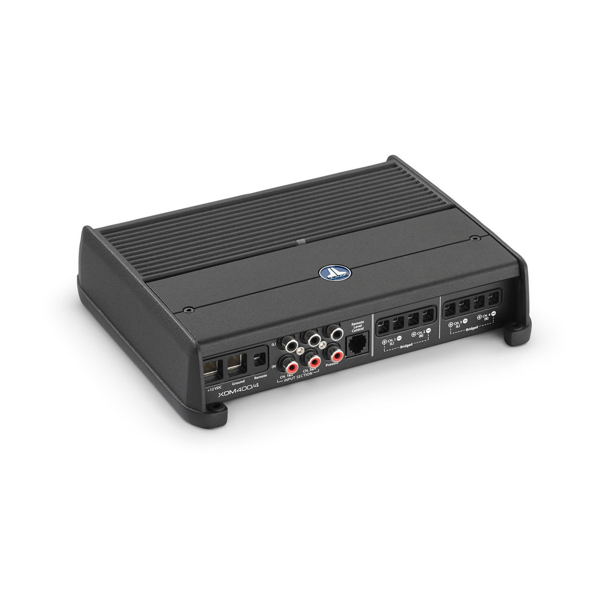 JL Audio® XDM Car and Marine Amplifier 4 Channel Full-Range Car and Marine Amplifier (400 W) (XDM400/4)