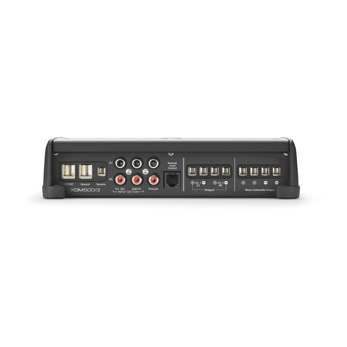 JL Audio® XDM Car and Marine Amplifier 3 Channel Car and Marine System Amplifier (500 W) (XDM500/3)