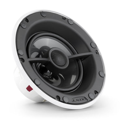 JL Audio Pavilion™ Outdoor In-Ceiling Speaker 6.5\" with White Luxe Grille (Single)(PV-FX6-GwSw-Single)