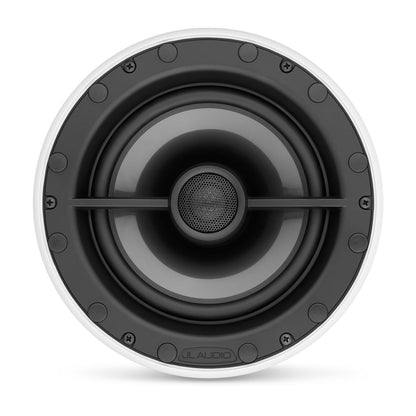JL Audio Pavilion™ Outdoor In-Ceiling Speaker 7.7\" with White Luxe Grille (Single) (PV-FX7-GwSw-Single)