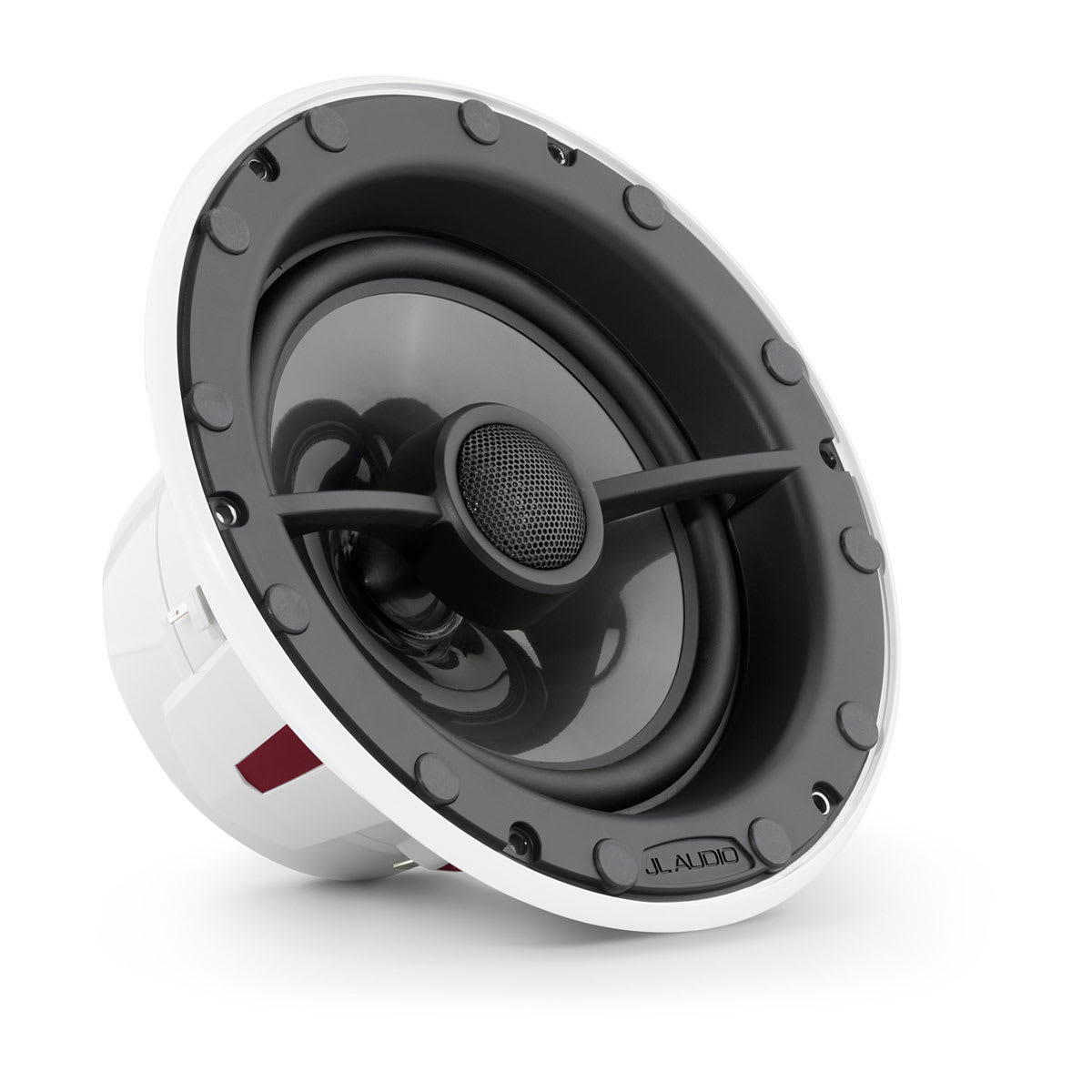 JL Audio Pavilion™ Outdoor In-Ceiling Speaker 7.7\" with White Luxe Grille (Single) (PV-FX7-GwSw-Single)