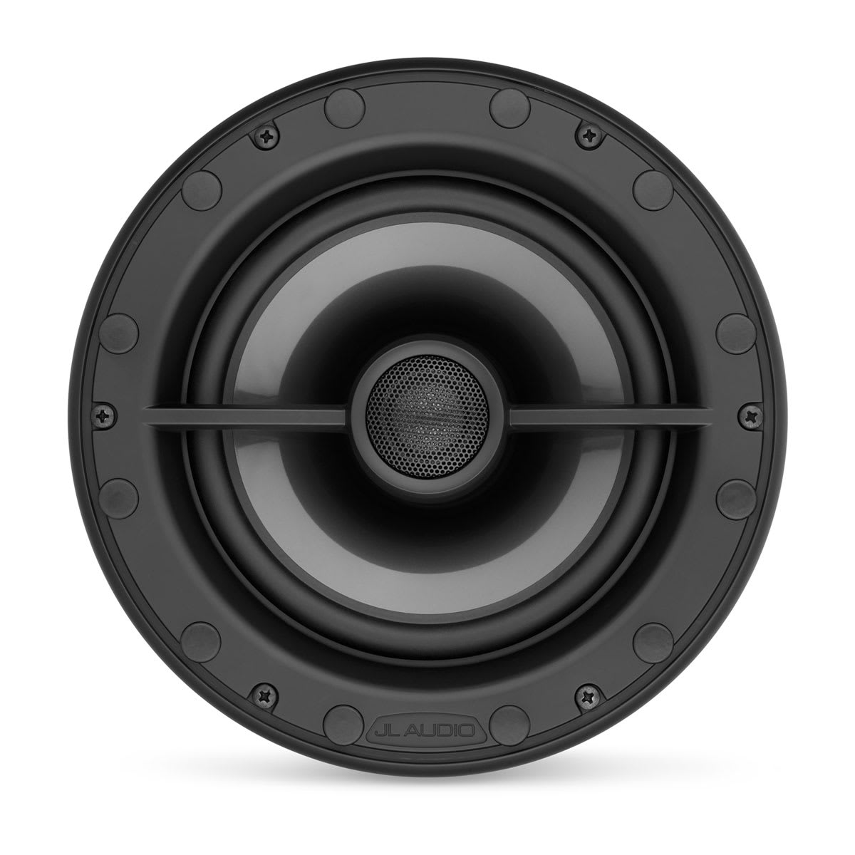 JL Audio Pavilion™ Outdoor In-Ceiling Speaker 7.7\" with Black Luxe Grille (Single) (PV-FX7-SbSb-Single)