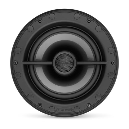 JL Audio Pavilion™ Outdoor In-Ceiling Speaker 7.7\" with Black Luxe Grille (Single) (PV-FX7-SbSb-Single)