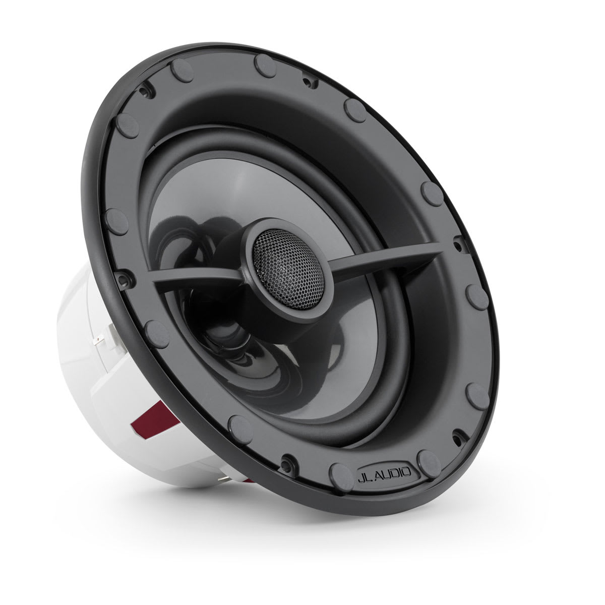 JL Audio Pavilion™ Outdoor In-Ceiling Speaker 7.7\" with Black Luxe Grille (Single) (PV-FX7-SbSb-Single)