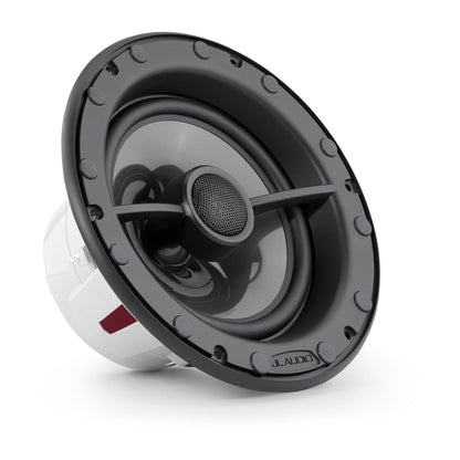 JL Audio Pavilion™ Outdoor In-Ceiling Speaker 7.7\" with Black Luxe Grille (Single) (PV-FX7-SbSb-Single)