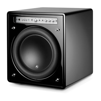 JL Audio Fathom™ v2 Powered Subwoofers 12\" with Gloss Black Finish (f112v2-GLOSS)