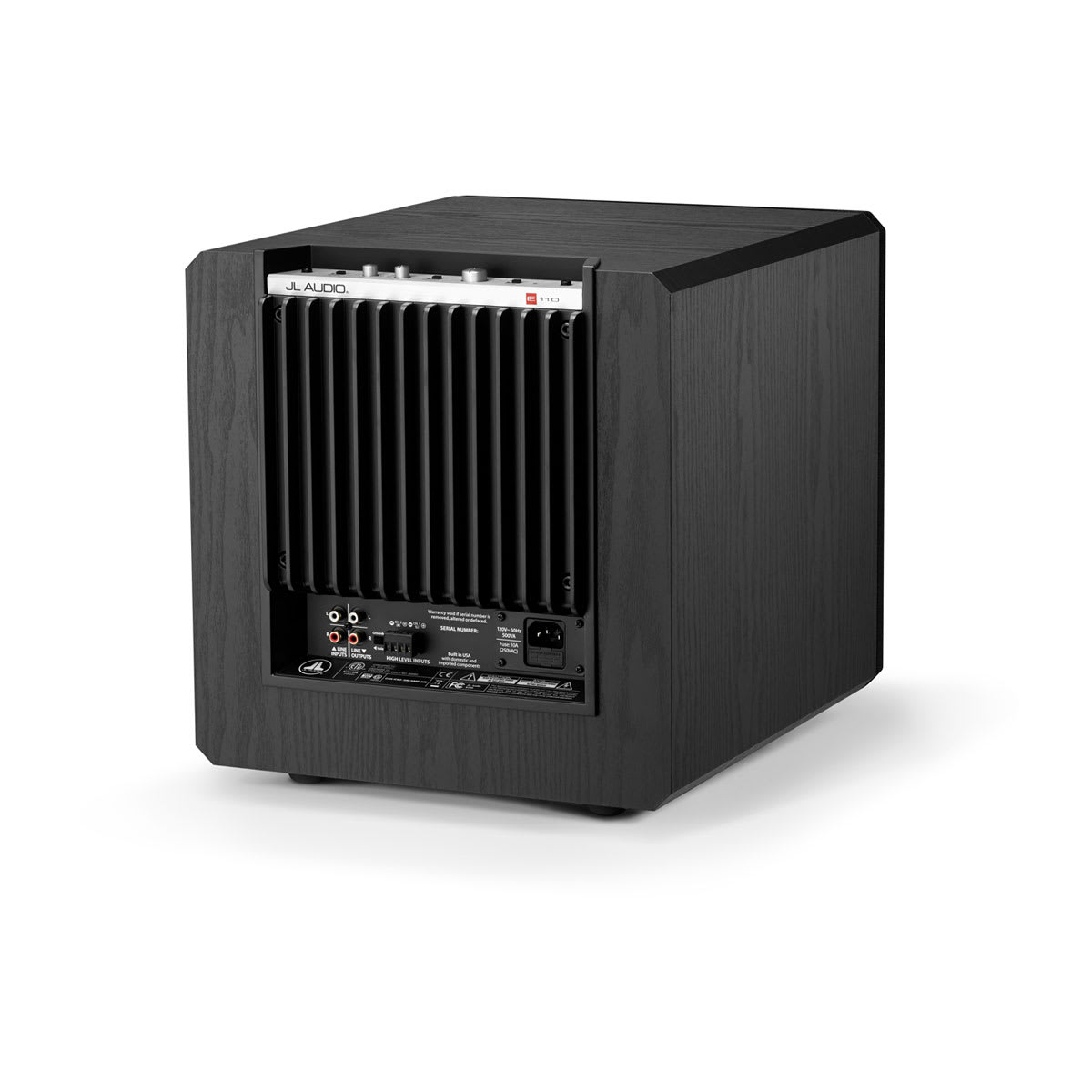 JL Audio E-Sub™ Powered Subwoofer 10\" with Black Ash Finish (e110-ASH)