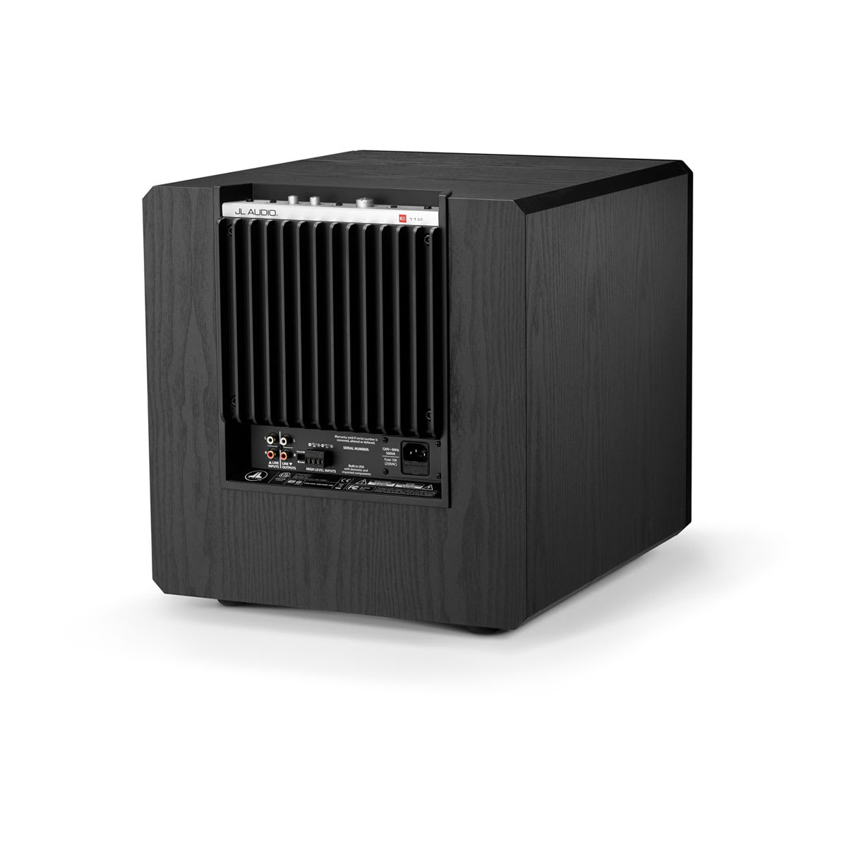 JL Audio E-Sub™ Powered Subwoofer 12\" with Black Ash Finish (e112-ASH)