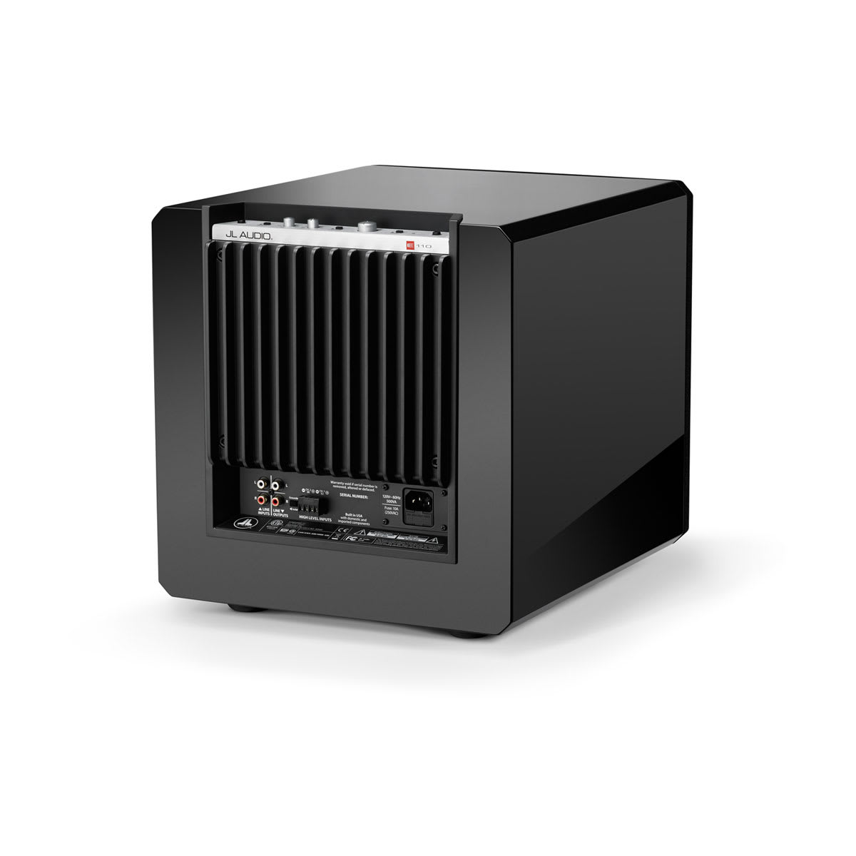 JL Audio E-Sub™ Powered Subwoofer 10\" with Black Gloss Finish (e110-GLOSS)