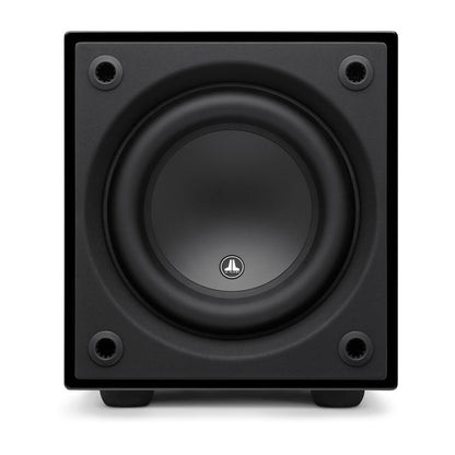 JL Audio Dominion® Powered Subwoofer (96281) 8\" with Black Gloss Finish (d108-GLOSS)