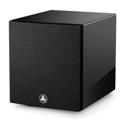 JL Audio Dominion® Powered Subwoofer (96281) 8\" with Black Gloss Finish (d108-GLOSS)