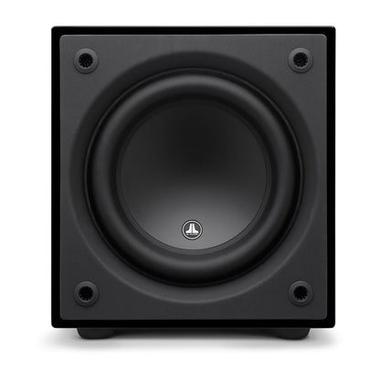 JL Audio Dominion® Powered Subwoofer (96281) 10\" with Black Gloss Finish (d110- GLOSS)