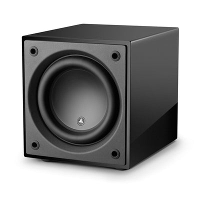 JL Audio Dominion® Powered Subwoofer (96281) 10\" with Black Gloss Finish (d110- GLOSS)