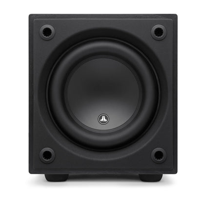 JL Audio Dominion® Powered Subwoofer (96281) 8\" with Black Ash Finish (d108-ASH)