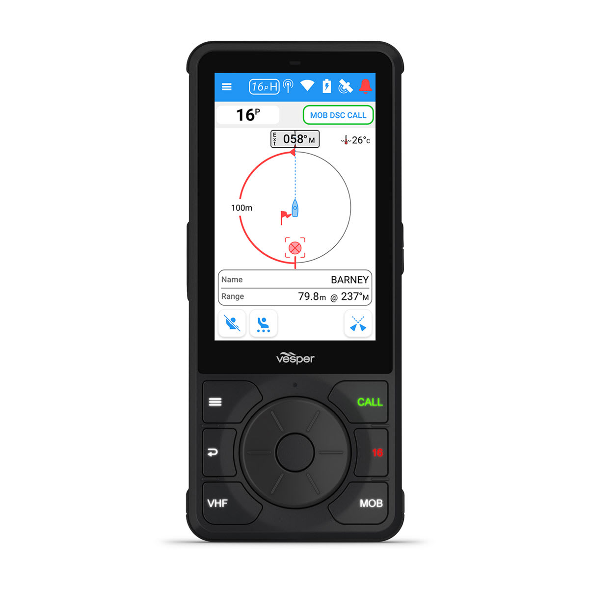 Cortex™ H1 and H1P Handsets Portable Handset