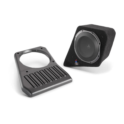 JL Audio Stealthbox® Enclosed Subwoofer for Jeep Wrangler Unlimited Passenger Side 2 ohm (SB-J-JL4DPAS/10TW1-2)