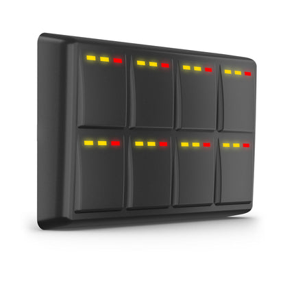 EmpirBus™ SP8 and EmpirBus™ SP12 Switches SP8, Horizontal