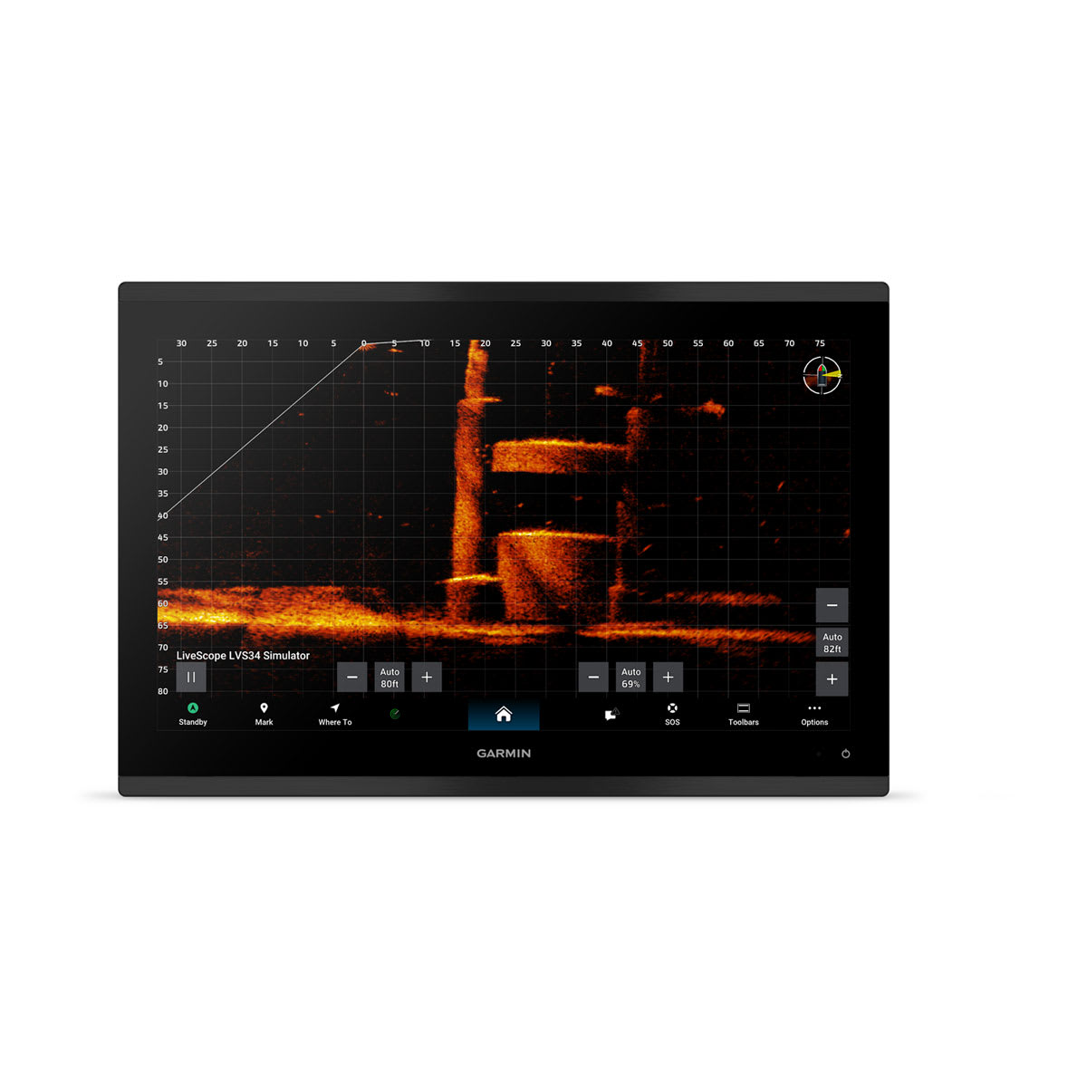 GPSMAP® 9017xsv Premium Chartplotter with Worldwide Basemap and Sonar