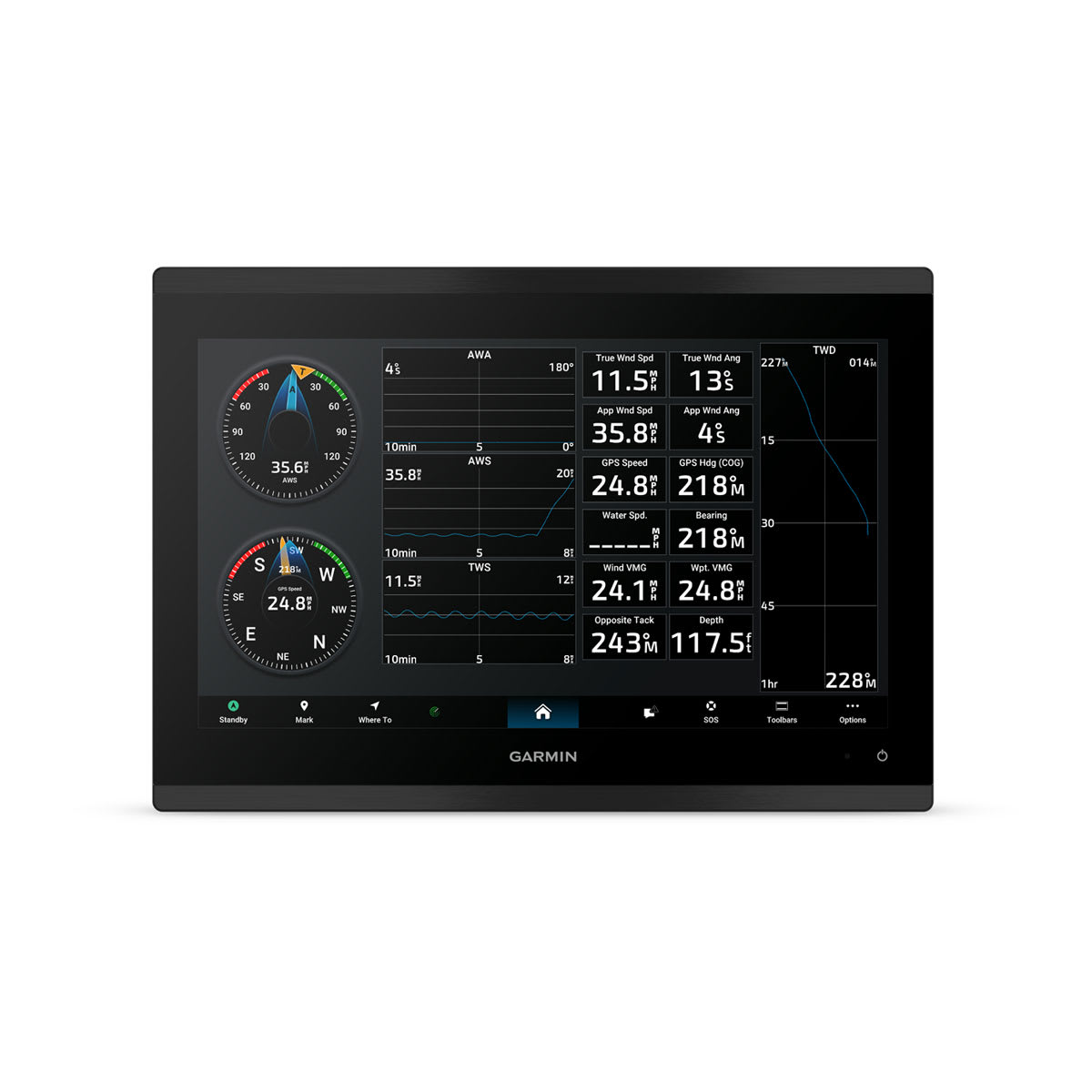 GPSMAP® 9013 Premium Chartplotter with Worldwide Basemap