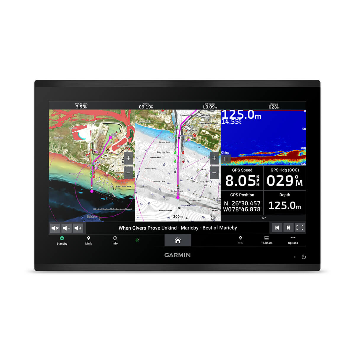 GPSMAP® 9019 Premium Chartplotter with Worldwide Basemap