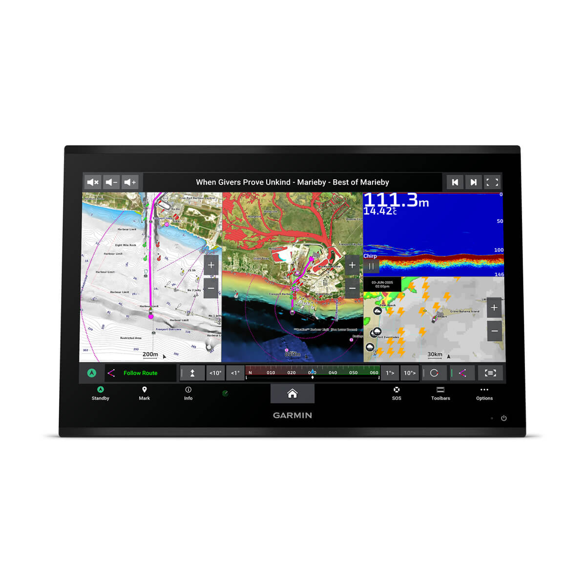 GPSMAP® 9024 Premium Chartplotter with Worldwide Basemap