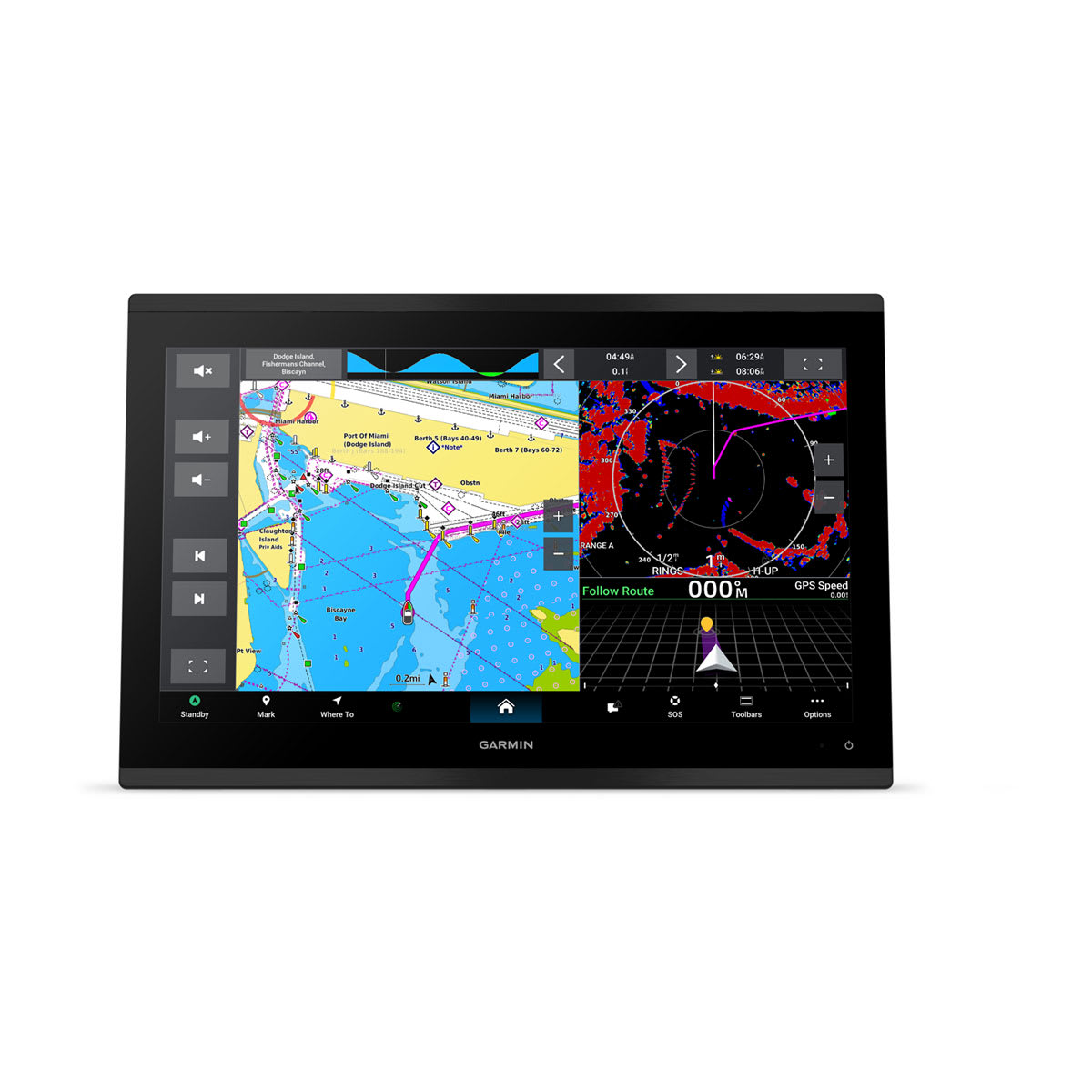 GPSMAP® 9217xsv Premium Chartplotter with Garmin Navionics+™ and Sonar