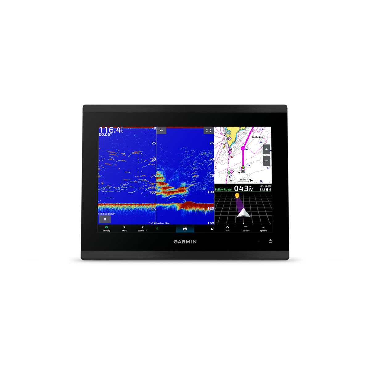 GPSMAP® 9210xsv Premium Chartplotter with Garmin Navionics+™ and Sonar