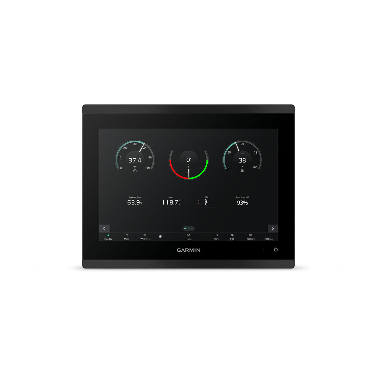 GPSMAP® 9000xsv Series (Volvo Penta®) 9210xsv Premium Chartplotter with Sonar