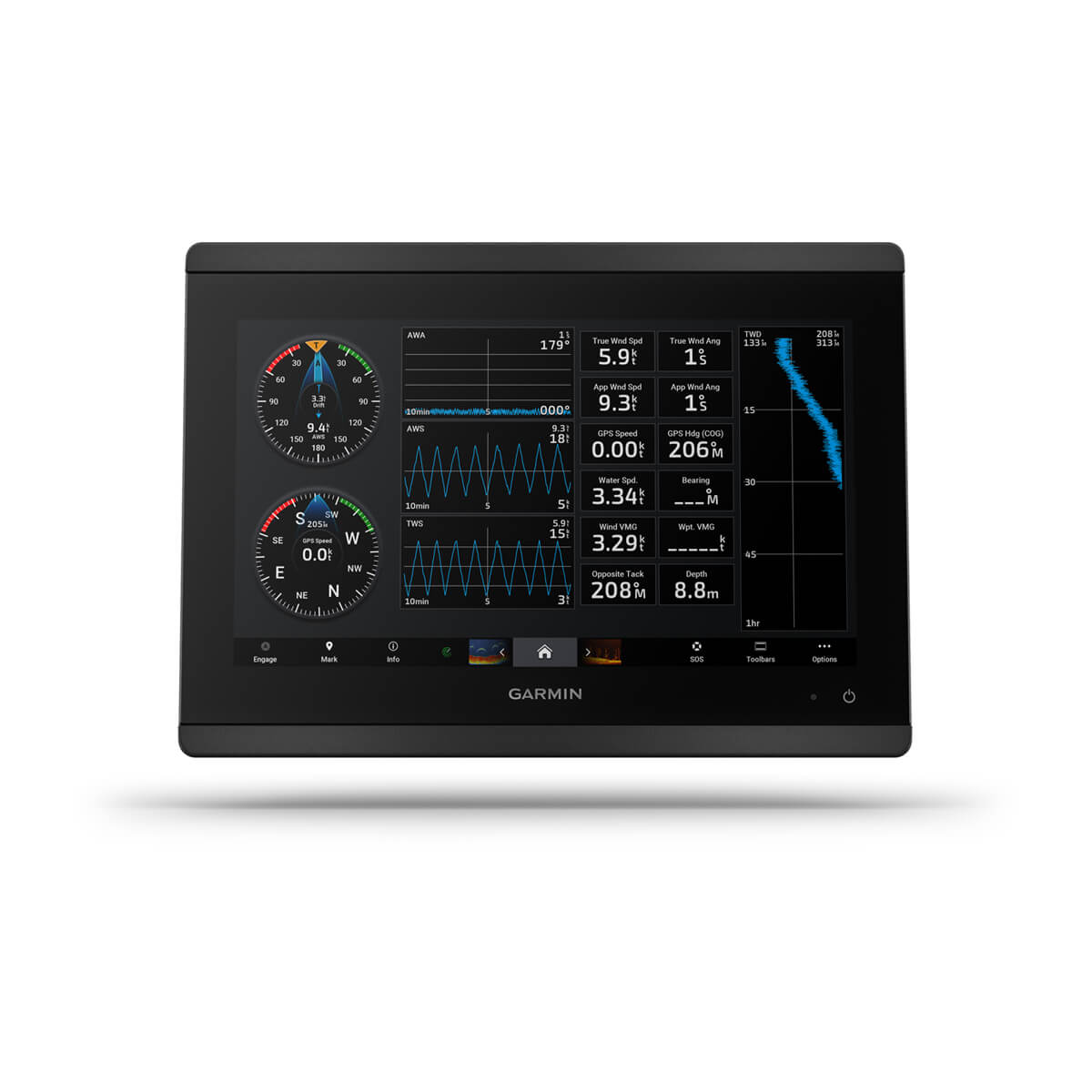 GPSMAP® 8612 With Mapping