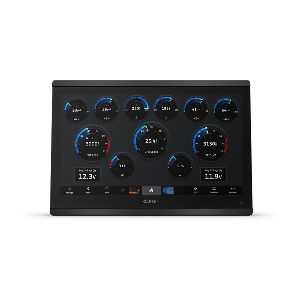 GPSMAP® 8616xsv With Mapping and Sonar