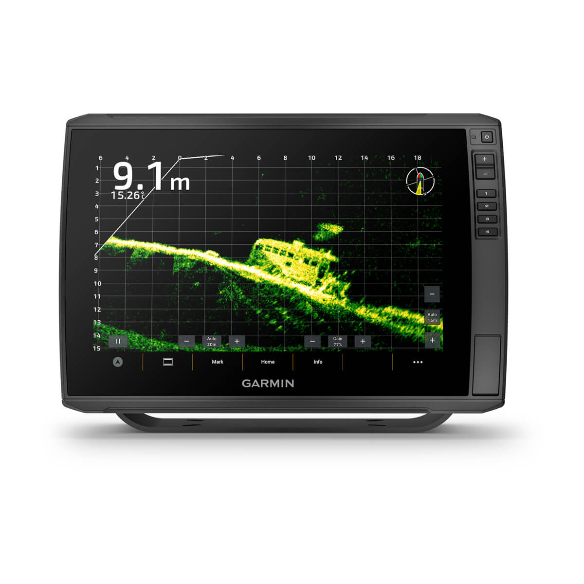 ECHOMAP™ Ultra 2 12" Chartplotters 122sv with GT56UHD-TM Transducer