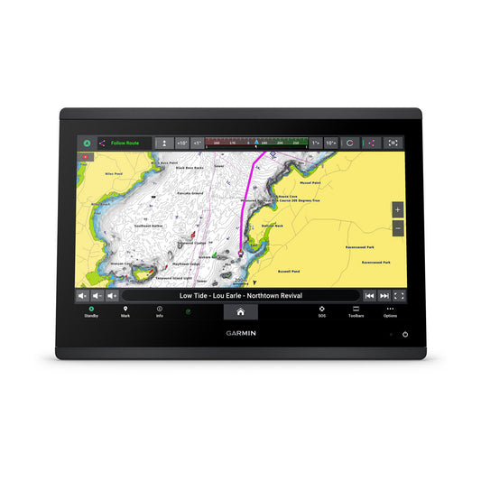 GPSMAP® 1623xsv SideVü, ClearVü and Traditional CHIRP Sonar with Worldwide Basemap
