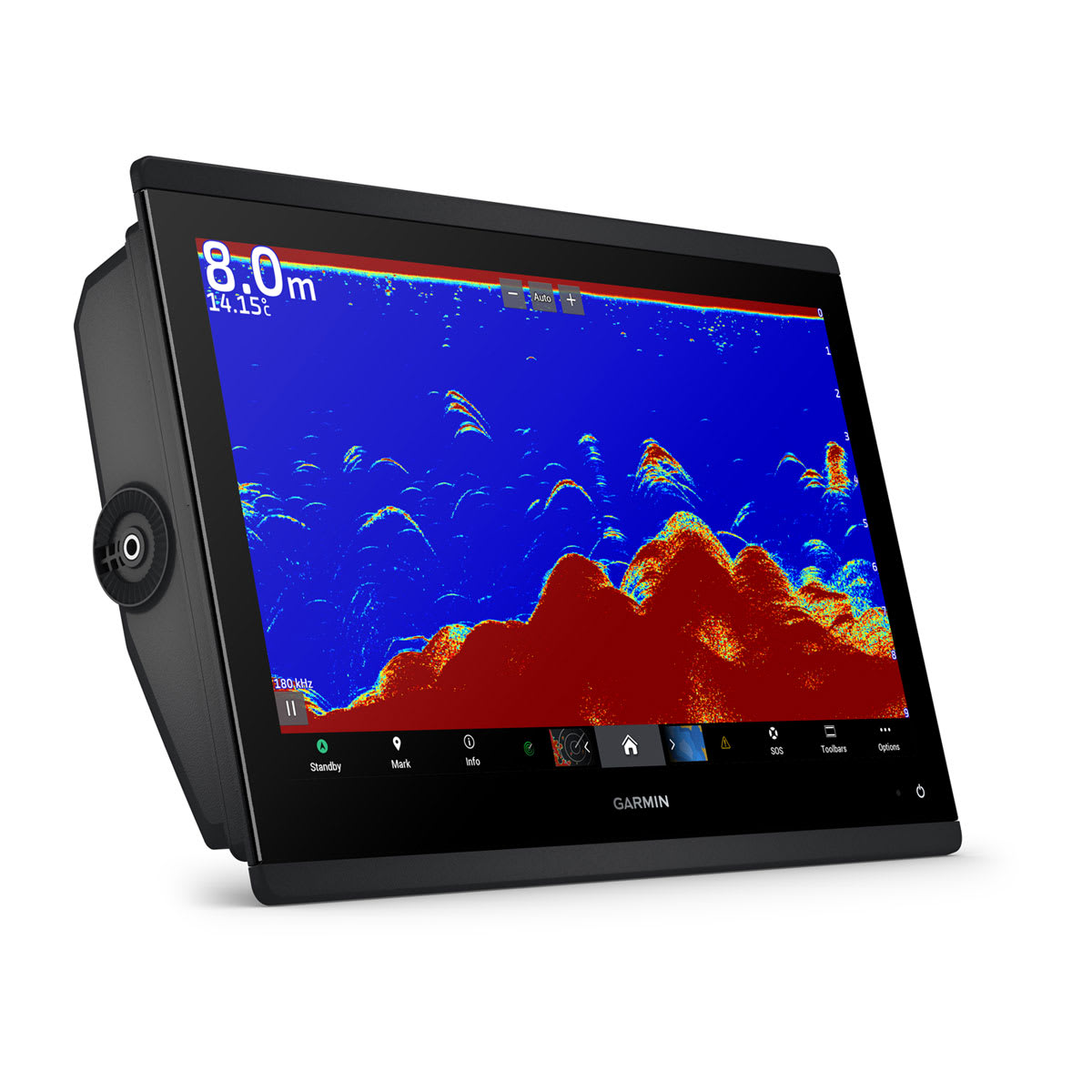 GPSMAP® 1623xsv SideVü, ClearVü and Traditional CHIRP Sonar with Worldwide Basemap