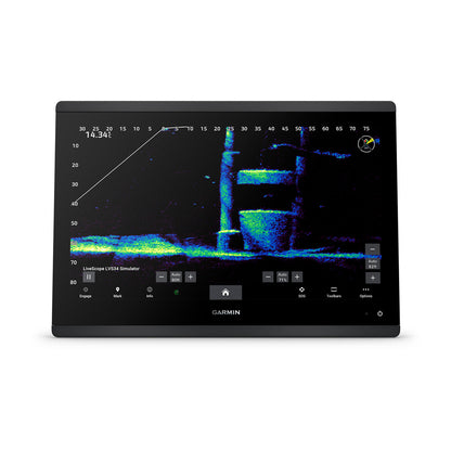 GPSMAP® 1623xsv SideVü, ClearVü and Traditional CHIRP Sonar with Worldwide Basemap