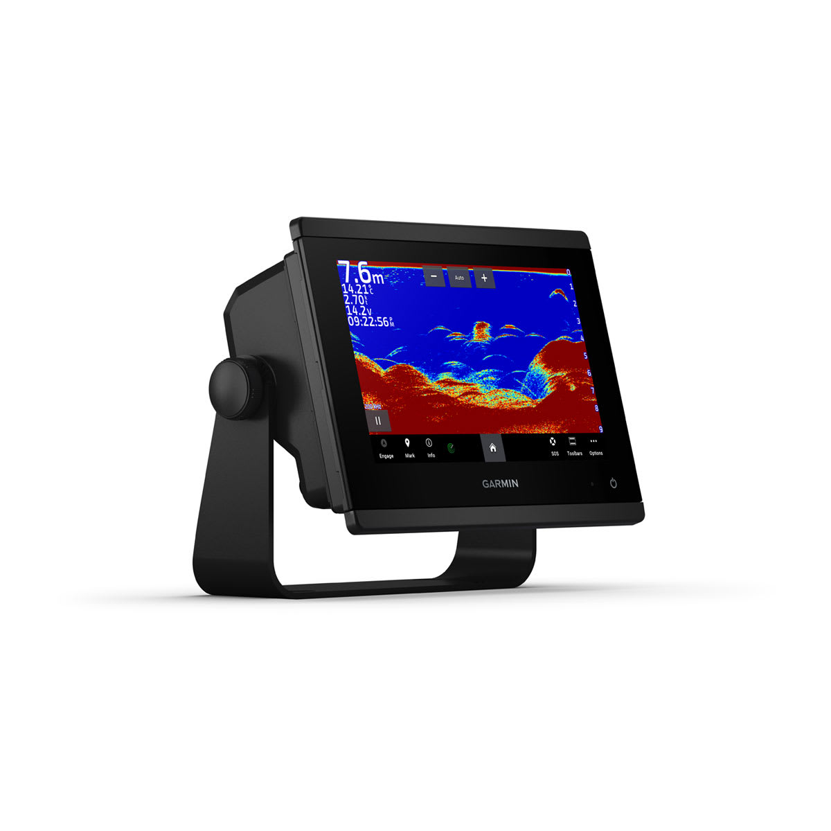GPSMAP® 723xsv SideVü, ClearVü and Traditional CHIRP Sonar with Worldwide Basemap