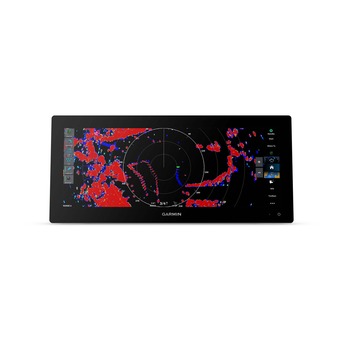 GPSMAP® 1543xsv SideVü, ClearVü and Traditional CHIRP Sonar with Mapping
