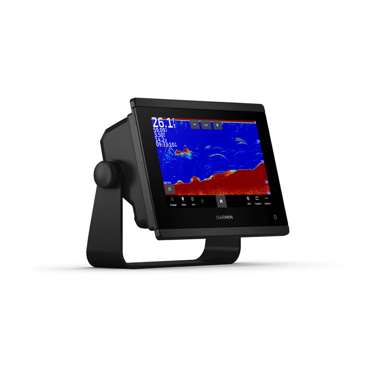 GPSMAP® 743xsv SideVü, ClearVü and Traditional CHIRP Sonar with Mapping