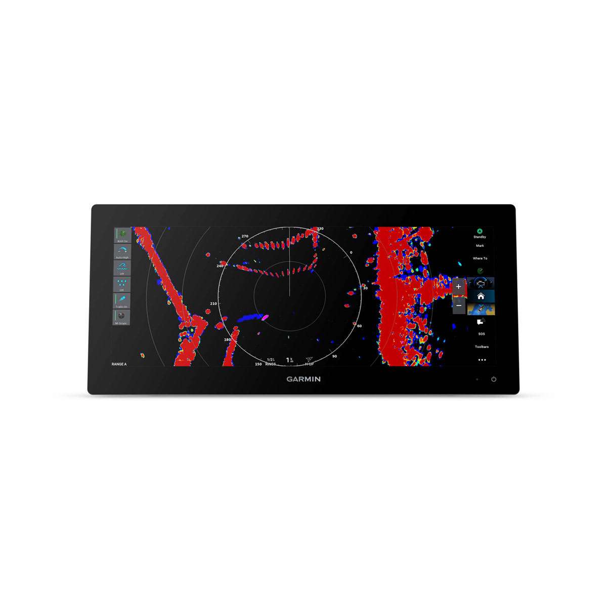 GPSMAP® 1523xsv SideVü, ClearVü and Traditional CHIRP Sonar with Worldwide Basemap