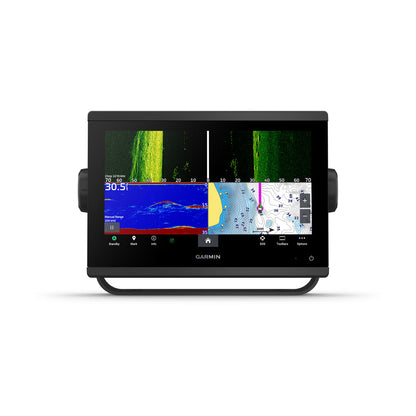 GPSMAP® 943xsv SideVü, ClearVü and Traditional CHIRP Sonar with Mapping