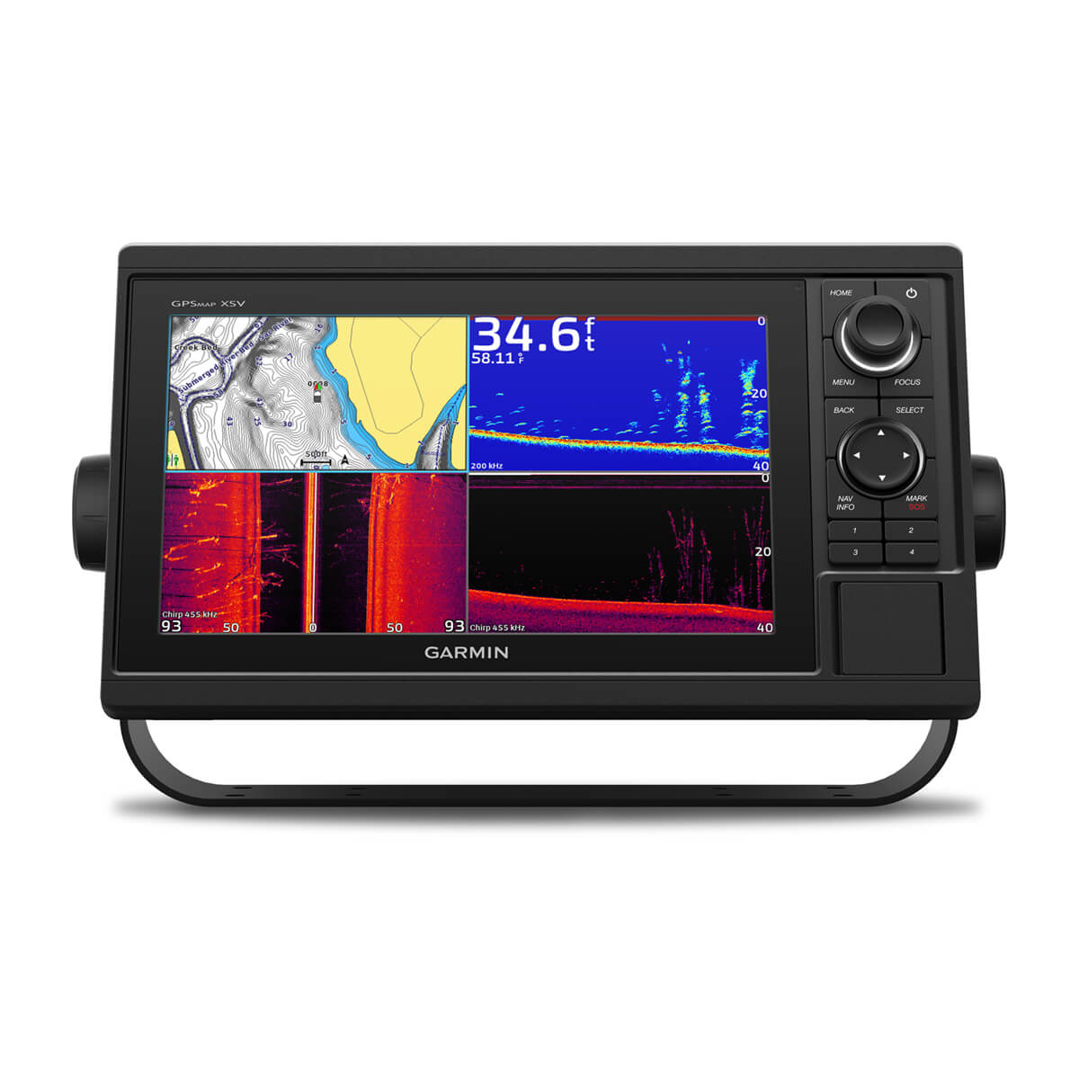 GPSMAP® 1042xsv with GT52HW-TM Transducer With GT52HW-TM Transducer