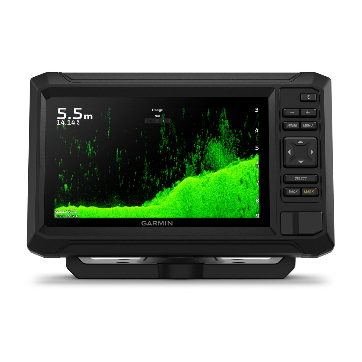 ECHOMAP™ UHD2 7" cv Chartplotters 72cv with GT20-TM Transducer